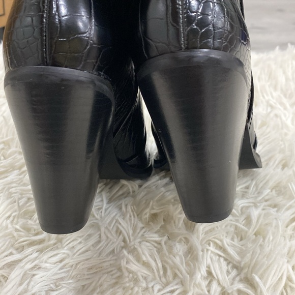 BILLINI Quill Croc Cowboy Boot black - Picture 4 of 6